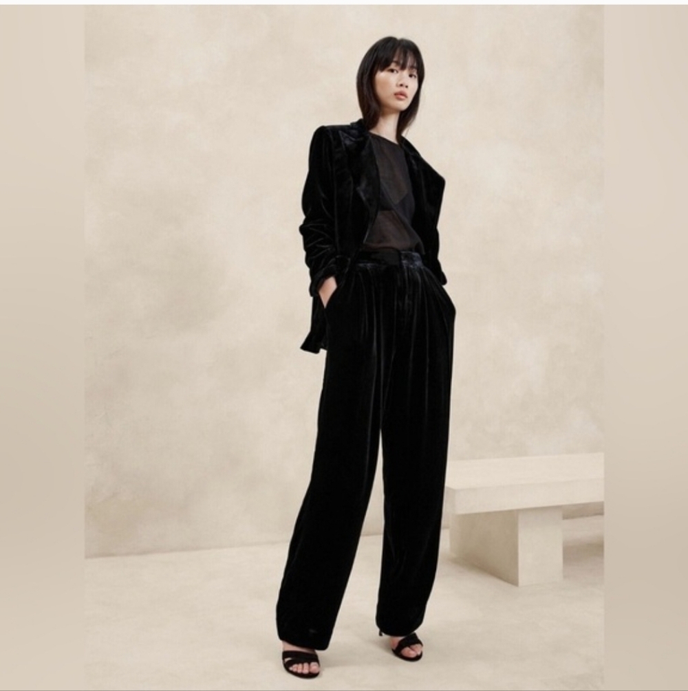 Banana Republic Velvet Trousers
